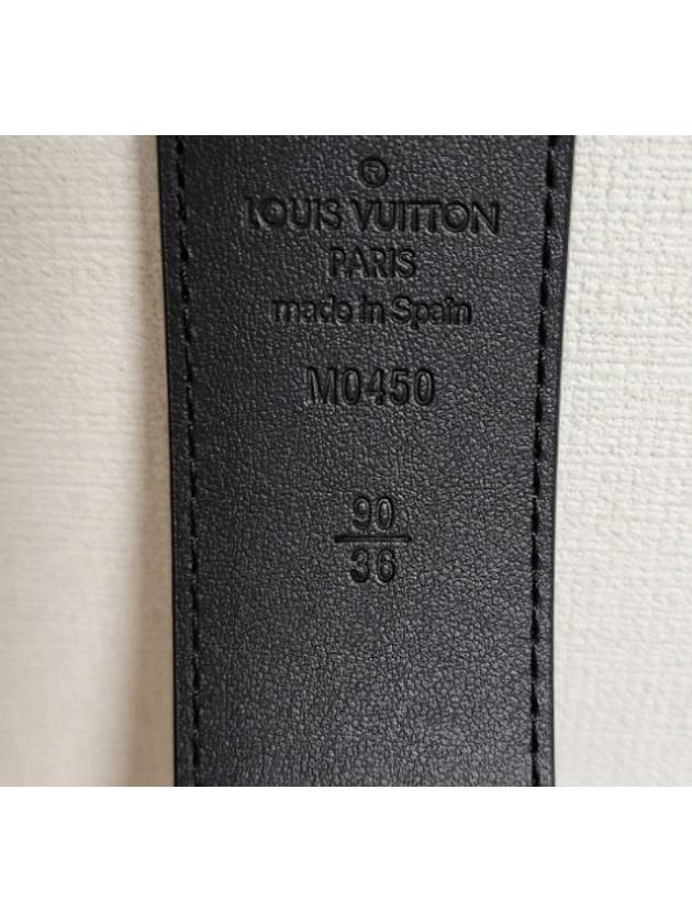 LV Initiales 35MM Reversible Belt Grey - LOUIS VUITTON - BALAAN 5