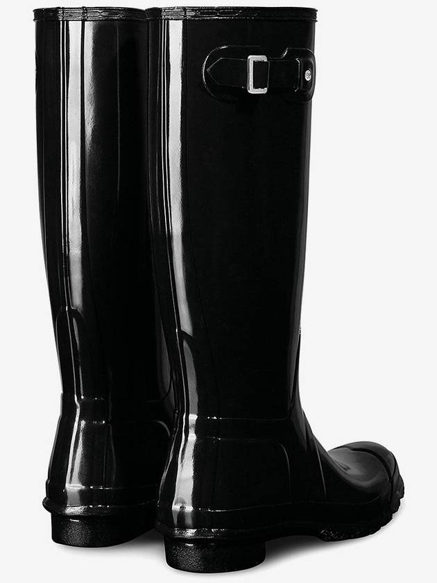 Original Tall Gloss Rain Boots Black - HUNTER - BALAAN 4