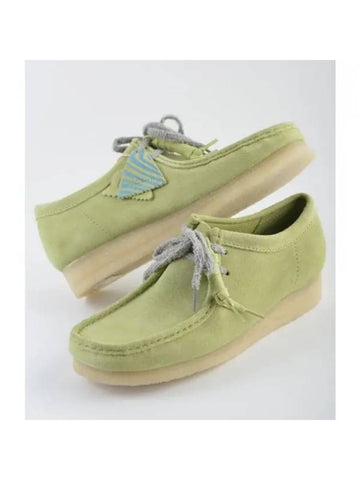 shoes WALLABEE PALE LIME SUEDE 26175855 Wallaby pale lime suede - CLARKS - BALAAN 1