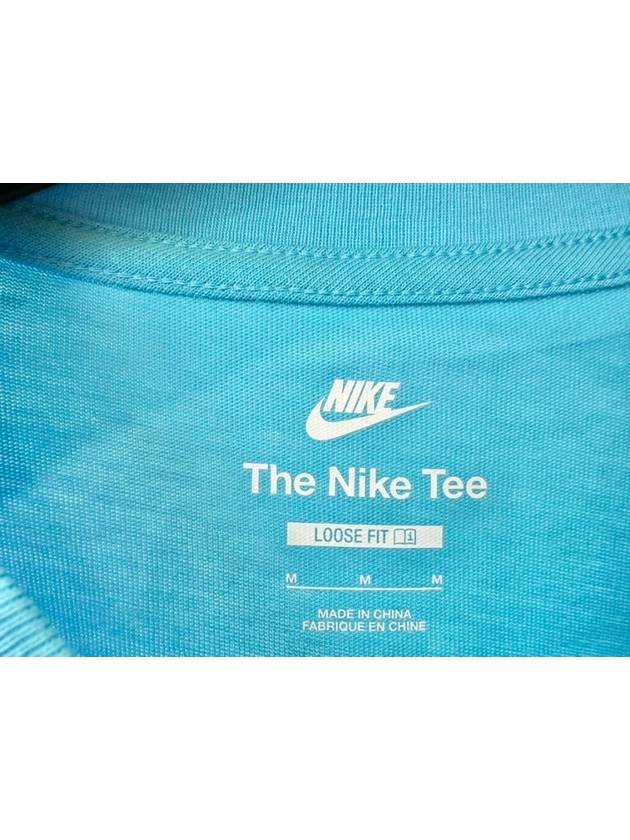 T shirt DX7919 416 Blue WOMENS M Asian Fit - NIKE - BALAAN 4