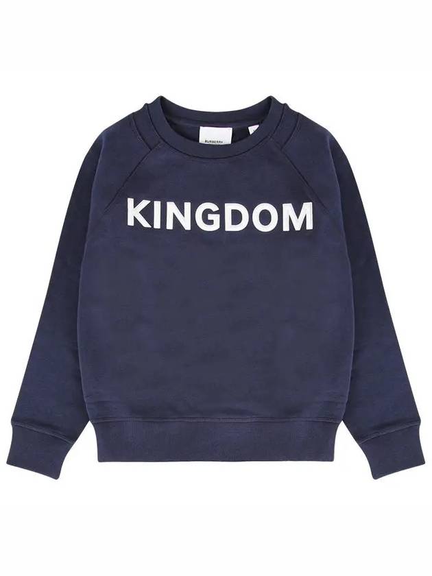 8016631 Kingdom motif cotton sweatshirt - BURBERRY - BALAAN 1