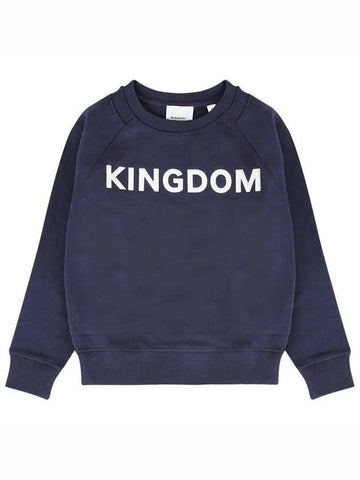 8016631 Kingdom motif cotton sweatshirt - BURBERRY - BALAAN 1