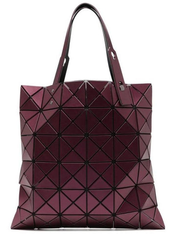 Lucent Metallic Effect Tote Bag Red - ISSEY MIYAKE - BALAAN 1