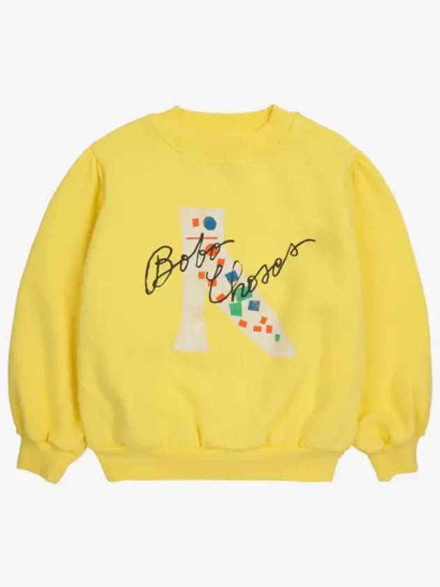 Magic Shoe Balloon Sleeve Sweatshirt B224AC054 Italian Kids - BOBO CHOSES - BALAAN 2