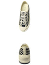 Walk'n'Dior Platform Micro Houndstooth Low Top Sneakers - DIOR - BALAAN 6