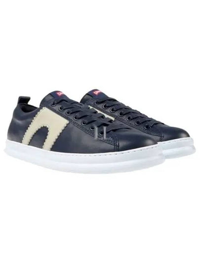 Runner Leather Low Top Sneakers Blue - CAMPER - BALAAN 2