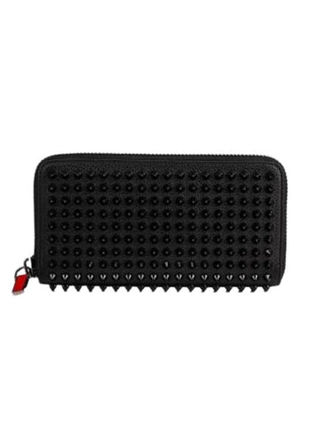 Panettone Spike Long Wallet Black - CHRISTIAN LOUBOUTIN - BALAAN 1