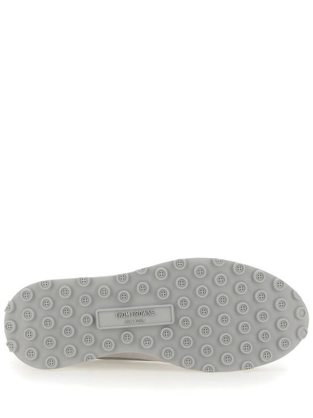 Vitello Alumni Trainer Caprede Low Top Sneakers Grey - THOM BROWNE - BALAAN 6