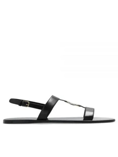 Capri Leather Nappa Sandals Black - SALVATORE FERRAGAMO - BALAAN 2