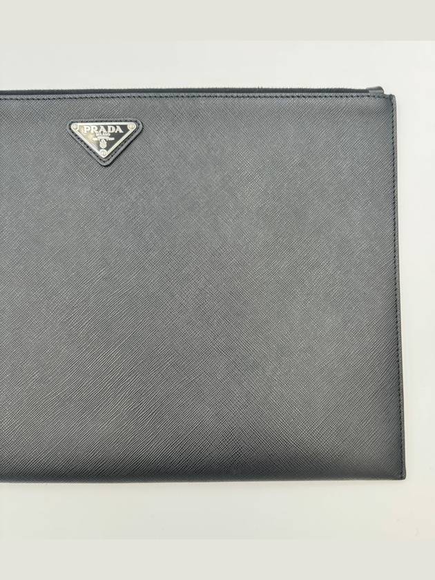 Saffiano Clutch Black 2NG001 - PRADA - BALAAN 3