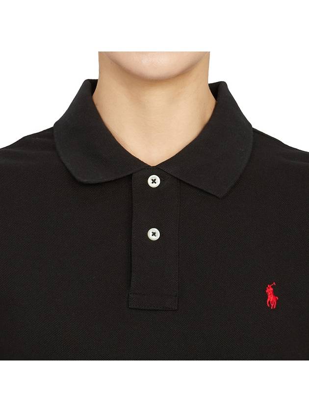 Kids Polo Shirt 323547926001 BLACK - POLO RALPH LAUREN - BALAAN 7