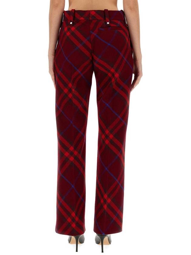 24 ss checked wool pants 8077306 A6289 B0230785834 - BURBERRY - BALAAN 4