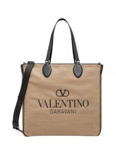 Toile Iconographe Reversible Tote Bag Beige - VALENTINO - BALAAN 2