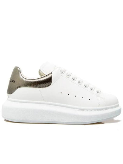 Oversized Low Top Sneakers Black White - ALEXANDER MCQUEEN - BALAAN 2