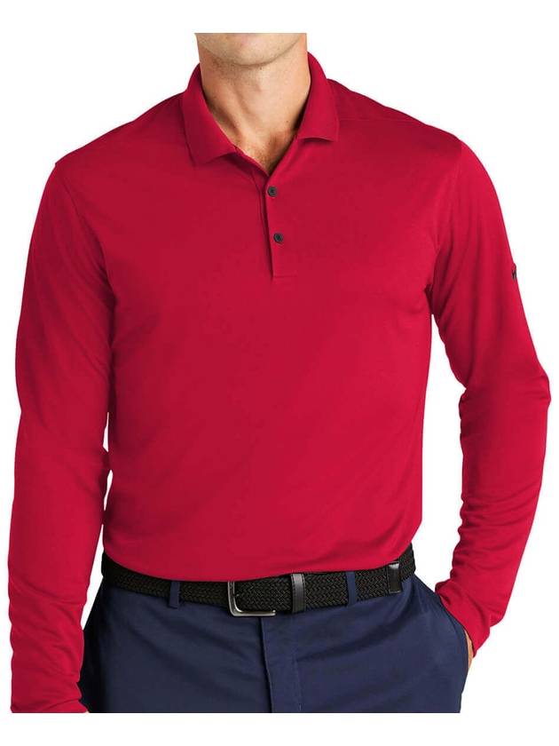 Golf wear dry fit functional polo long sleeve t-shirt - NIKE - BALAAN 1
