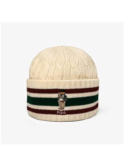 PC1146 105 bare cable knit beanie - POLO RALPH LAUREN - BALAAN 2