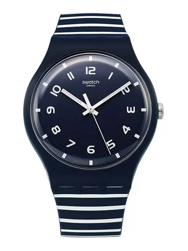 Watch SUON130 Mediterranean Views Men's Urethane Watch - SWATCH - BALAAN 1