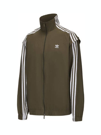 Adilenium 2 Oversized Track Jacket Khaki - ADIDAS - BALAAN 2