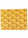 Victoire halfwallet yellow - GOYARD - BALAAN 1