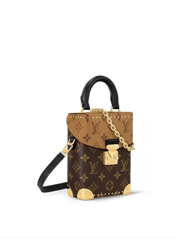 Monogram Camera Box Shoulder Bag Brown - LOUIS VUITTON - BALAAN 3