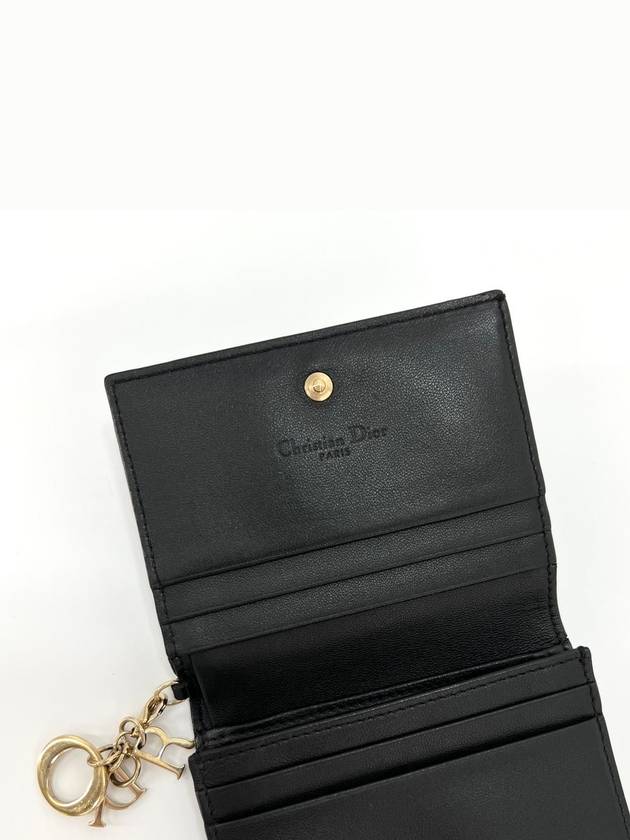 Cannage Women s Bicycle Wallet Black - DIOR - BALAAN 6