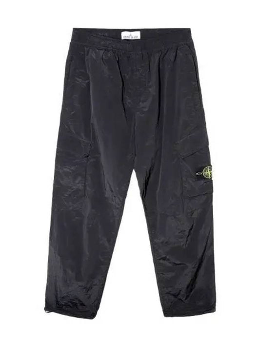 Pants Nylon Metal Econyl Regenerated Cargo Pants Loose Fit - STONE ISLAND - BALAAN 1