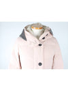 Sumi Light Pink Fleece Hooded Padded Jumper S - PARAJUMPERS - BALAAN 5