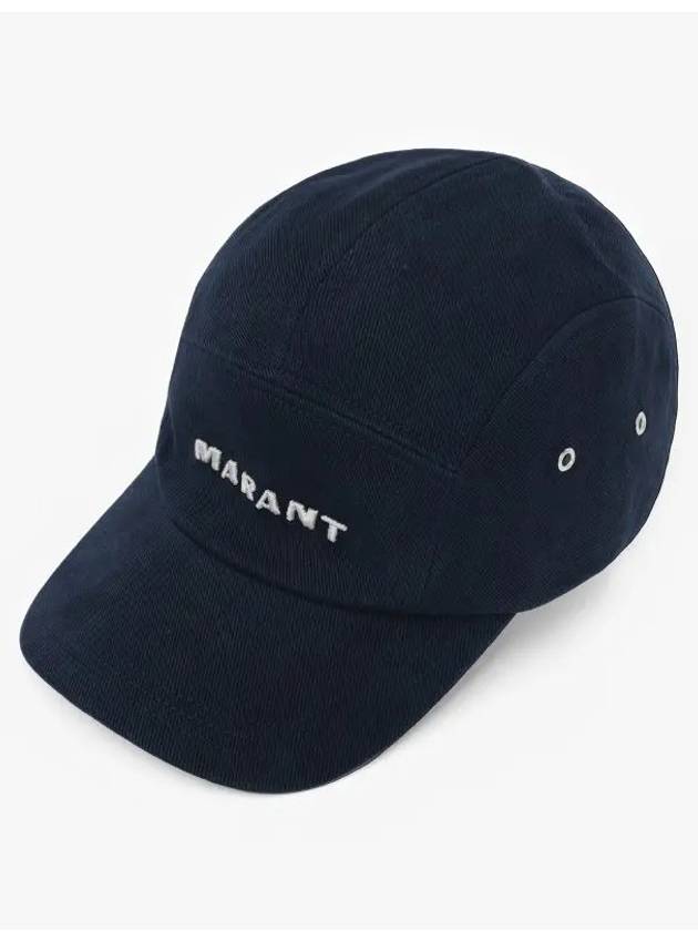 Tedji Ball Cap Navy - ISABEL MARANT - BALAAN 4