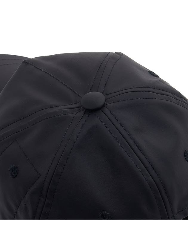 Champion Logo Motif Embroidered Ball Cap Black - RICK OWENS - BALAAN 9