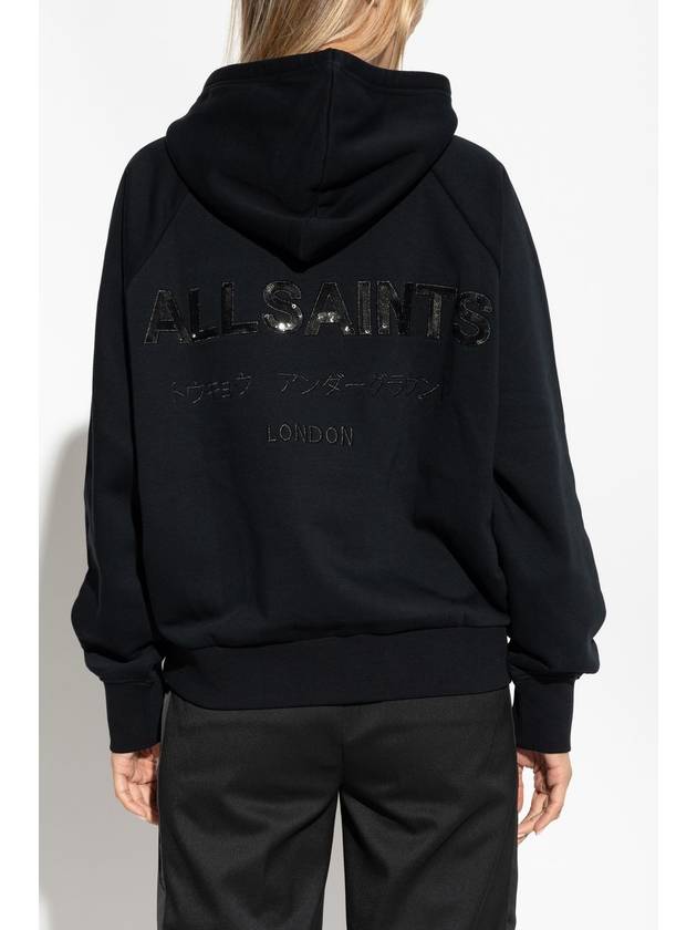 AllSaints Hoodie, Women's, Black - ALLSAINTS - BALAAN 4