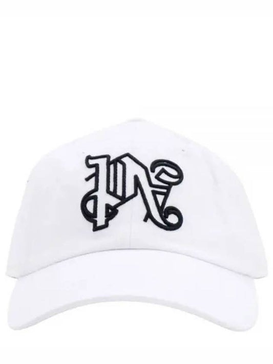 Hat PMLB094R24FAB012 0110 White - PALM ANGELS - BALAAN 2