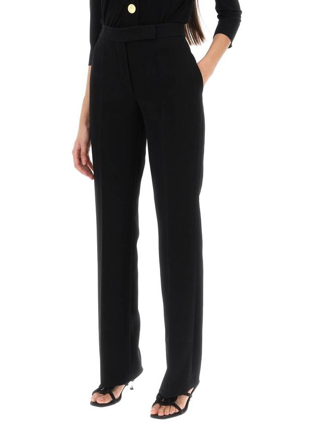 straight leg pants in crepe cady - TORY BURCH - BALAAN 4