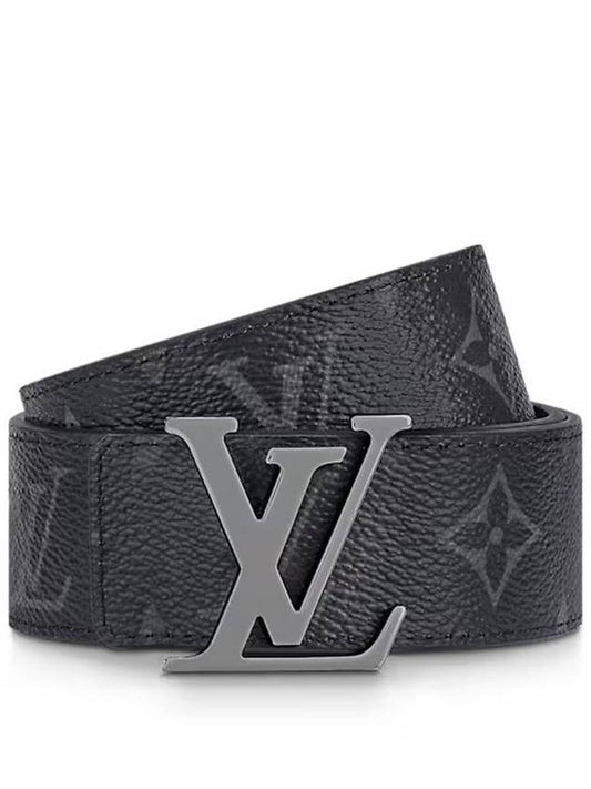 LV Initiales 35MM Reversible Belt Grey - LOUIS VUITTON - BALAAN 2