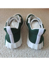 Bouncing Sneakers Mesh Suede Goatskin & Vert Cactus Blanc - HERMES - BALAAN 9