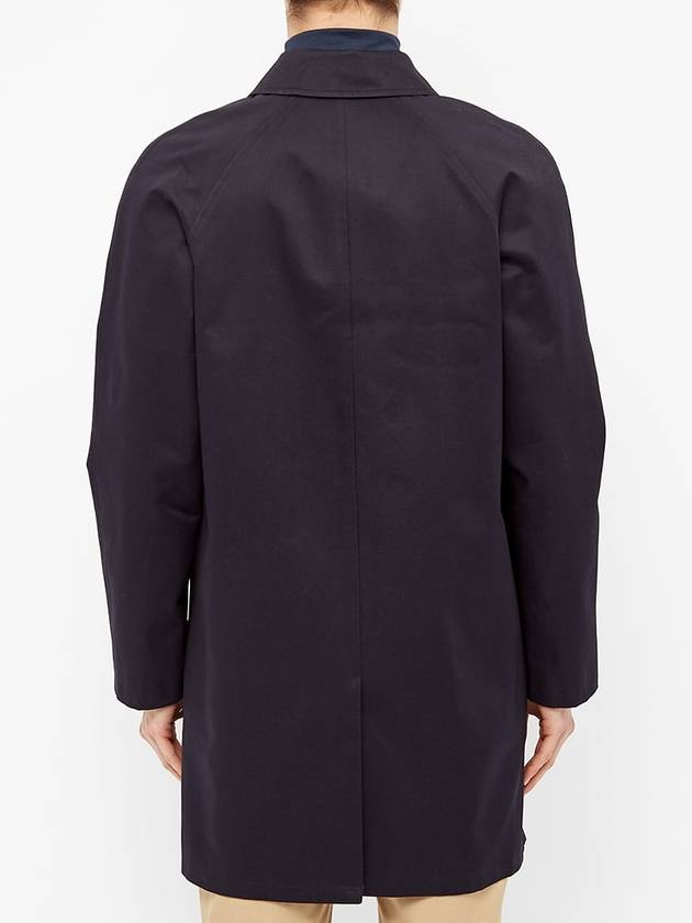 Ville Cotton Gavardin Single Coat Navy - A.P.C. - BALAAN 5