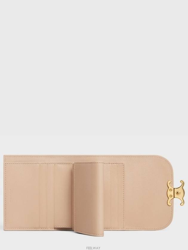 10D783DPV02EU Triomphe Calfskin Wallet - CELINE - BALAAN 4