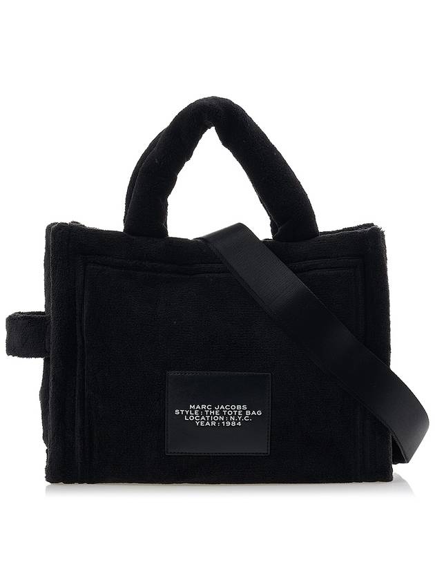 Terry Small Tote Bag Black - MARC JACOBS - BALAAN 4