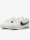 Women's Cortez Low Top Sneakers Black White - NIKE - BALAAN 6