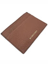 Sandon Check Leather Card Wallet Brown - BURBERRY - BALAAN 5