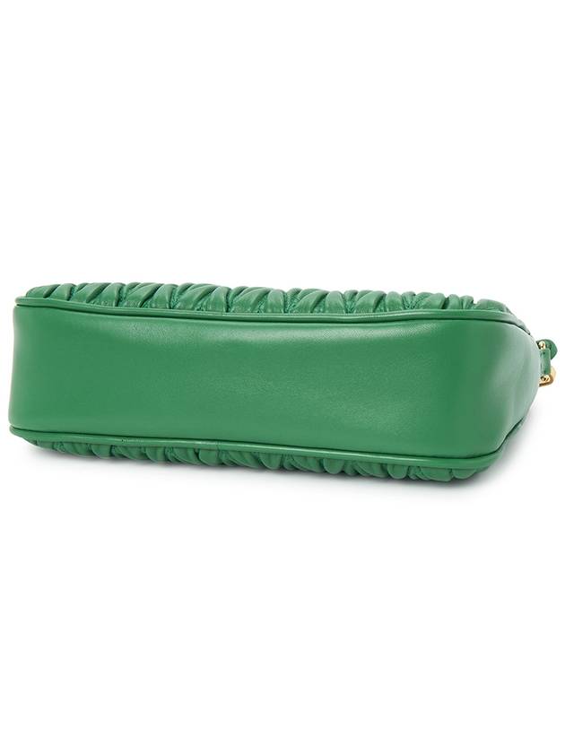 Matelasse Nappa Leather Shoulder Bag Green - MIU MIU - BALAAN 6