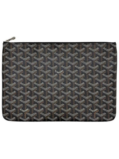 Sena Clutch Bag MM Black APMSENAT2 01 - GOYARD - BALAAN 2