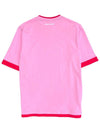 Marathon Short Sleeve T-Shirt Pink - WALES BONNER - BALAAN 3