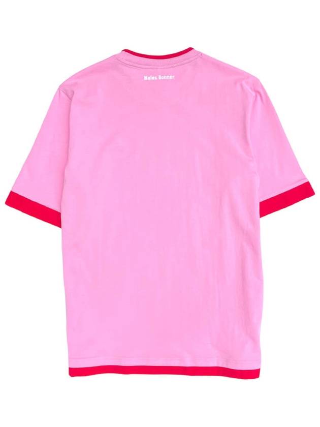 Marathon Short Sleeve T-Shirt Pink - WALES BONNER - BALAAN 3