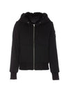 Classic Bunny Zip Up Hoodie Black - MOOSE KNUCKLES - BALAAN 2