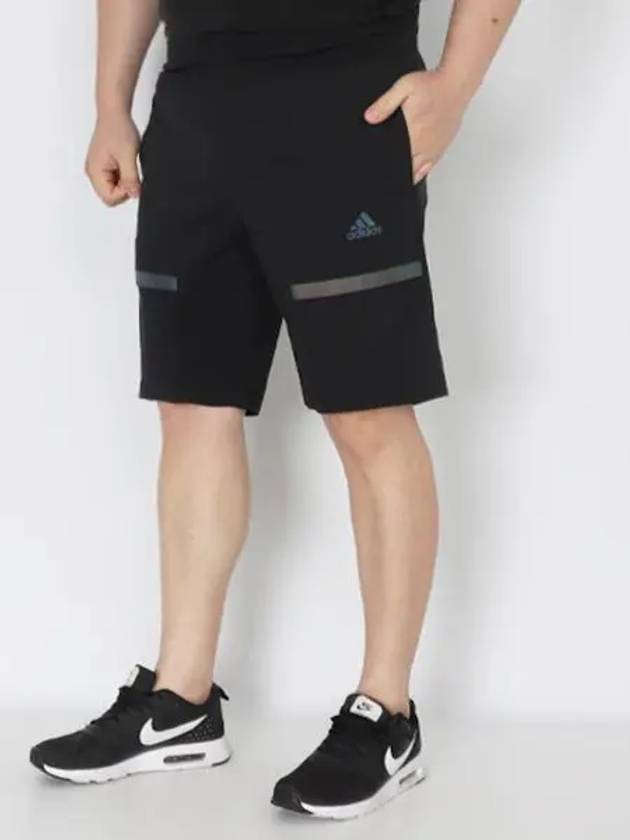 Elastic Waistband Breathable Shorts Black - ADIDAS - BALAAN 2