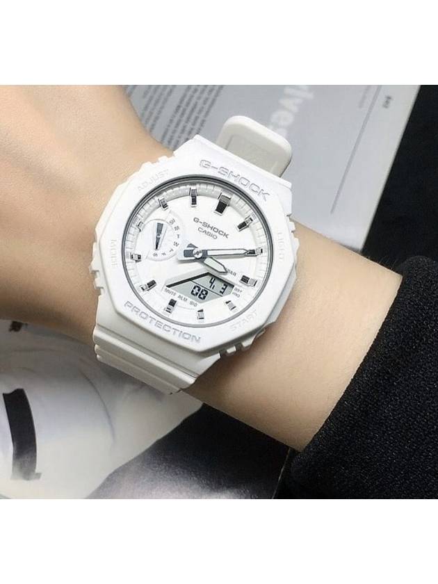 Plastic Strap Analog Digital Watch White - G-SHOCK - BALAAN 2