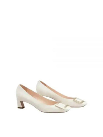 Trompette Metal Buckle Pumps White - ROGER VIVIER - BALAAN 2