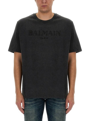 VINTAGE LOGO T-SHIRT - BALMAIN - BALAAN 1