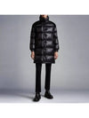 23FW nyong women's long padded down jacket black - MONCLER - BALAAN 7