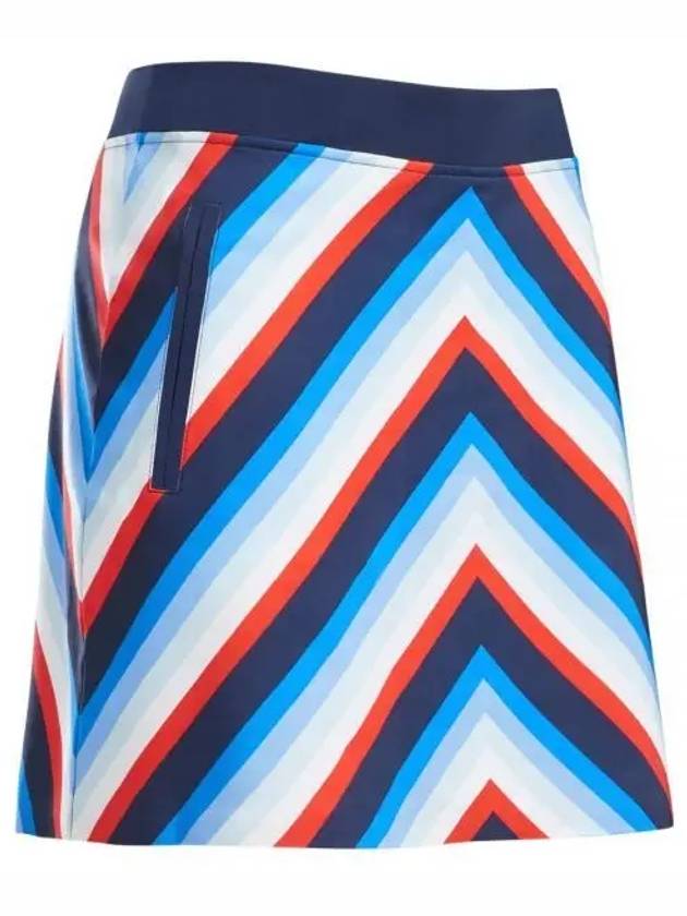 Women's Chevron Striped Skirt Twilight - G/FORE - BALAAN 2